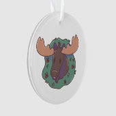 Christmas Moose  Ornament (voorkant)