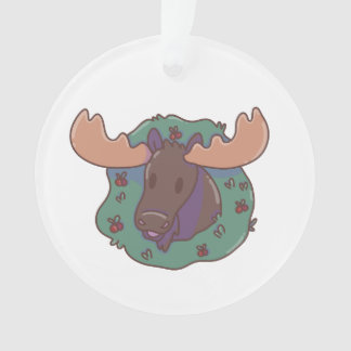 Christmas Moose  Ornament