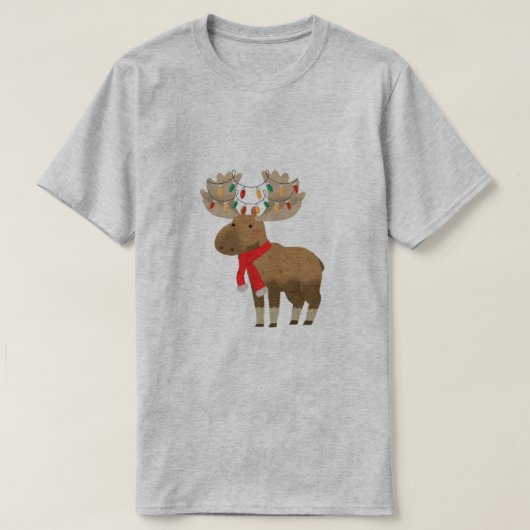 Christmas Moose Shirt (Design voorkant)