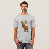Christmas Moose Shirt (Voorkant volledig)