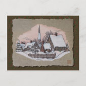 Christmas Morning Arrival Feestdagenkaart (Voorkant)