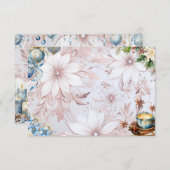 Christmas Morning Blank Recept Kaart (Voorkant / Achterkant)