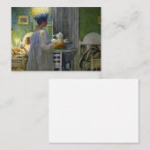 Christmas Morning, The Feast of Saint Lucy Notitiekaartje (Voorkant / Achterkant)