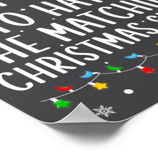 Christmas Most Likely To Hate Matching Funny Famil Poster (Hoek)