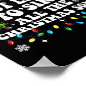 Christmas Most Likely To Sing All The Christmas So Poster (Hoek)