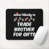 Christmas Most Likely Trade Brother Xmas Matching  Muismat (Met muis)