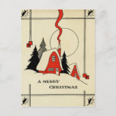 Christmas Mountain House  Briefkaart (Voorkant)