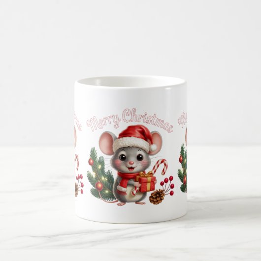 Christmas Mouse Coffee Mug Koffiemok (Center)
