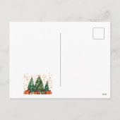 Christmas Mouse Holiday Briefkaart (Achterkant)
