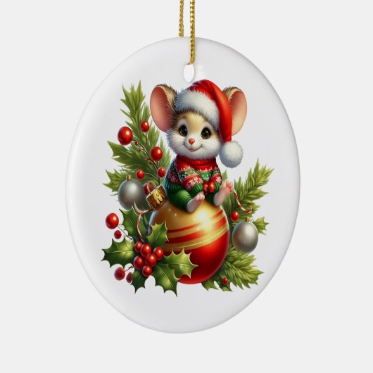 Christmas Mouse Ornament (Rechts)