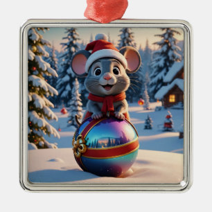Christmas Mouse Ornament