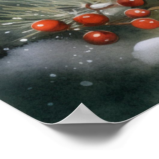 Christmas Mouse Poster (Hoek)