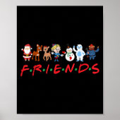Christmas Movie Character Costume Kids Friends Chr Poster (Voorkant)