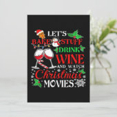 Christmas movie kaart (Staand voorkant)
