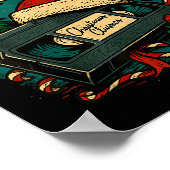 Christmas Movies Chill Retro Vhs Holiday Nostalgia Poster (Hoek)