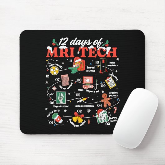 Christmas Mri Tech 12 Days Of Mri Technician New M Muismat (Met muis)