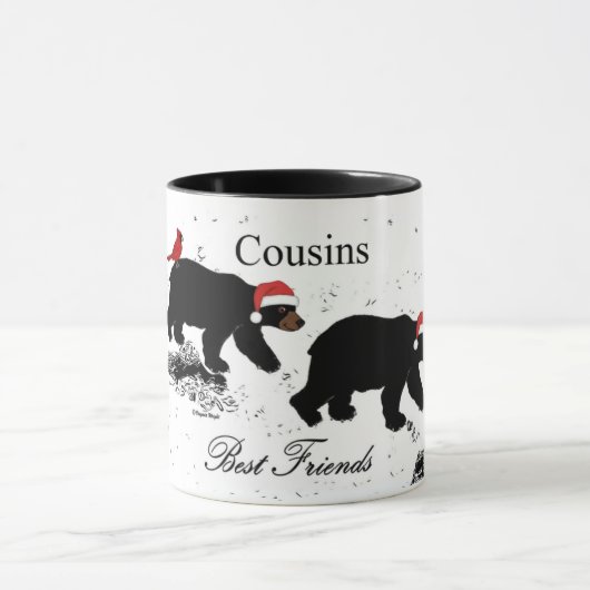 Christmas Mug | Cousins Best Friends Forever  Mok (Midden)