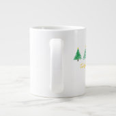 Christmas Mug – Cozy Holiday Cocoa & Cof Grote Koffiekop (Achterkant)