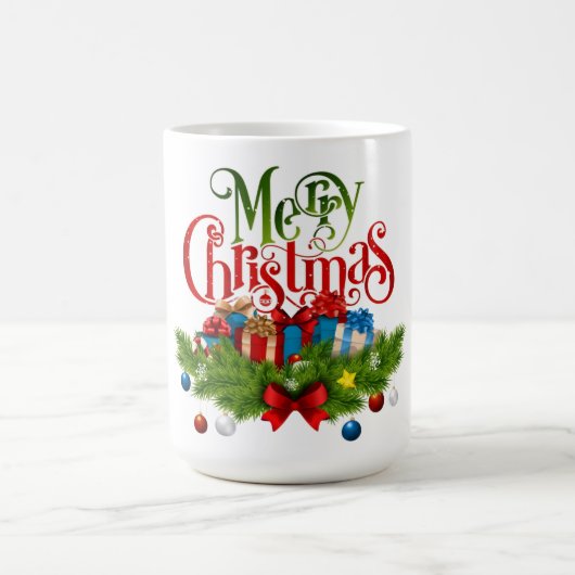 Christmas Mug | Festive Holiday Coffee Cup by Kali Koffiemok (Center)