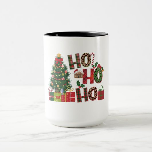 Christmas Mug | Festive Holiday Coffee Cup by Kali Mok (Midden)
