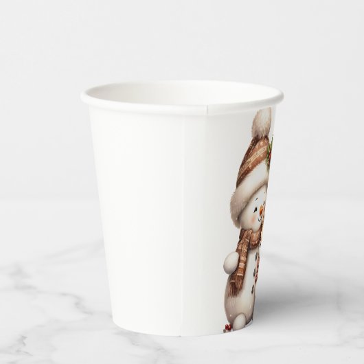 Christmas Mug | Festive Holiday Coffee Cup by Kali Papieren Bekers (Rechts)