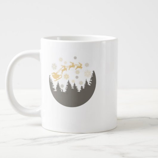 Christmas Mug – Festive Holiday  Grote Koffiekop (Links)