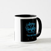 Christmas Mug for Dad – Festive Holiday Gift Mok (Voorkant rechts)