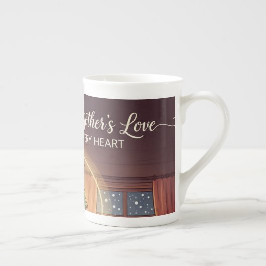 Christmas Mug for Mom | Heartwarming Specialty Mug Porselein Kop (Rechts)