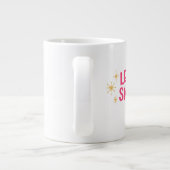 Christmas Mug – Frosty Holiday Cocoa & Coffee Cup Grote Koffiekop (Achterkant)