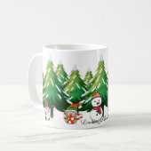 Christmas Mug Gnome Koffiemok (Voorkant links)