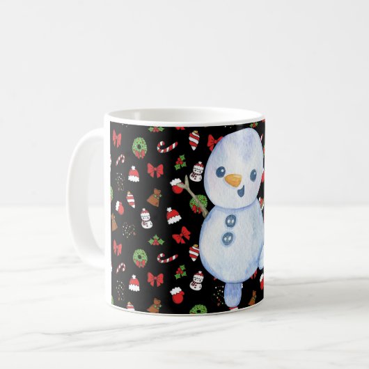 Christmas Mug Koffiemok (Voorkant links)