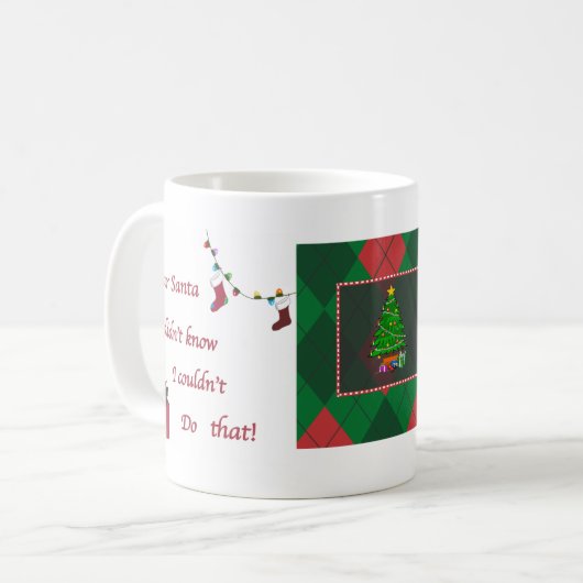 Christmas Mug Koffiemok (Voorkant links)