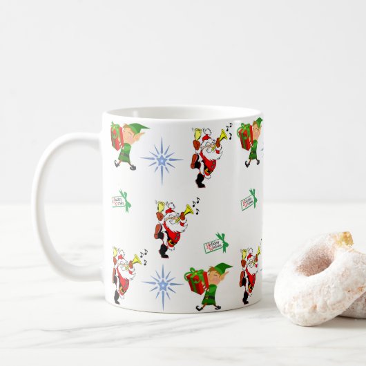 Christmas Mug Koffiemok (Met donut)