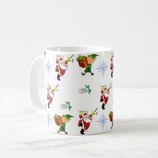Christmas Mug Koffiemok (Voorkant links)