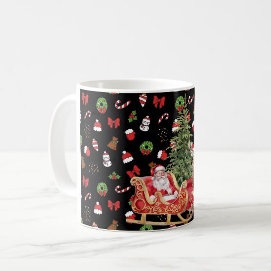 Christmas Mug Koffiemok (Voorkant links)
