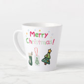 Christmas Mug Latte Mok (Linkerhoek)