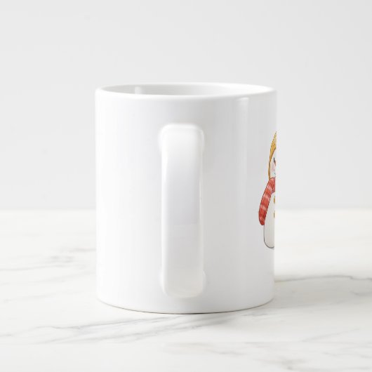 Christmas Mug – Nostalgic Holiday Cocoa & Coffee C Grote Koffiekop (Achterkant)