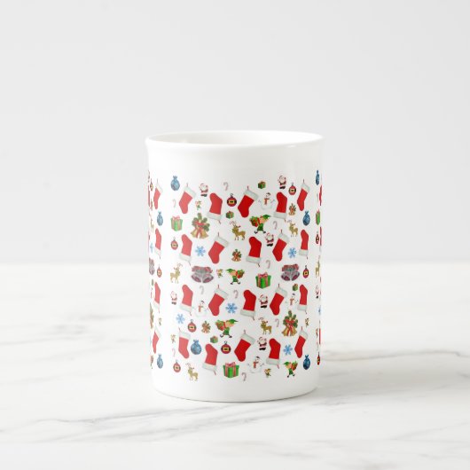 Christmas Mug Porselein Kop (Voorkant)