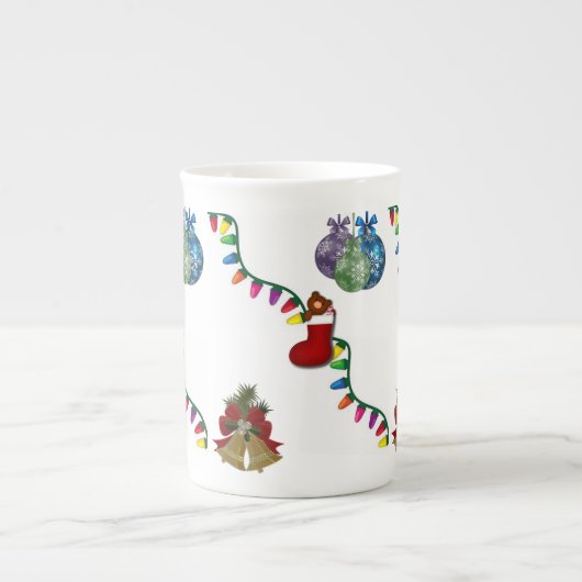 Christmas Mug Porselein Kop (Voorkant)