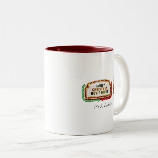 Christmas Mug Tweekleurige Koffiemok (Voorkant rechts)