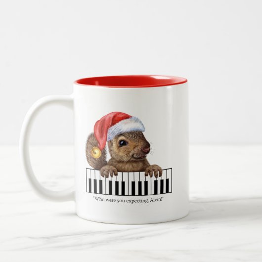 Christmas Mug Tweekleurige Koffiemok (Links)