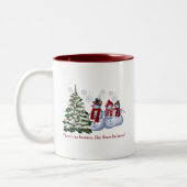 Christmas Mug Tweekleurige Koffiemok (Links)