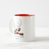 Christmas Mug Tweekleurige Koffiemok (Voorkant links)