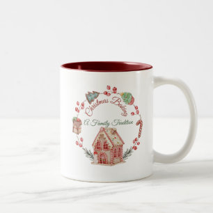 Christmas Mug Tweekleurige Koffiemok