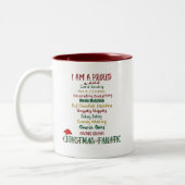 Christmas Mug Tweekleurige Koffiemok (Links)