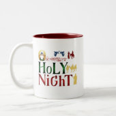 Christmas Mug Tweekleurige Koffiemok (Links)