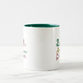 Christmas Mug Tweekleurige Koffiemok (Center)