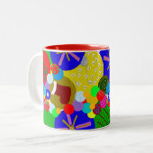 Christmas Mug Tweekleurige Koffiemok (Voorkant links)