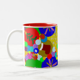 Christmas Mug Tweekleurige Koffiemok