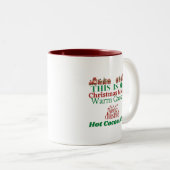 Christmas Mug Tweekleurige Koffiemok (Voorkant rechts)